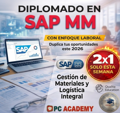 SAP MM (Materials Management) 2026 — Compras, Inventarios, Datos Maestros y Almacenes con Casos Reales